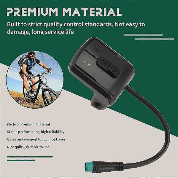 Kompatibel med Bafang centermotor 5-benet 860C LCD farvedisplayomskifter