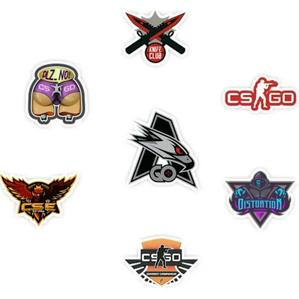 10/30/50 stk. Klassisk Skytespill Counter-strike Graffiti Klistremerker Passionert Kamp Vanntett Skateboard Reisekoffert