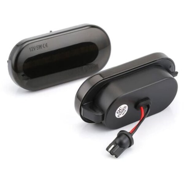 Sett med 2 dynamiske blinklys, LED sideblinklys, for Golf 3, Polo, VW, T5, Sharan, Passat 14805294