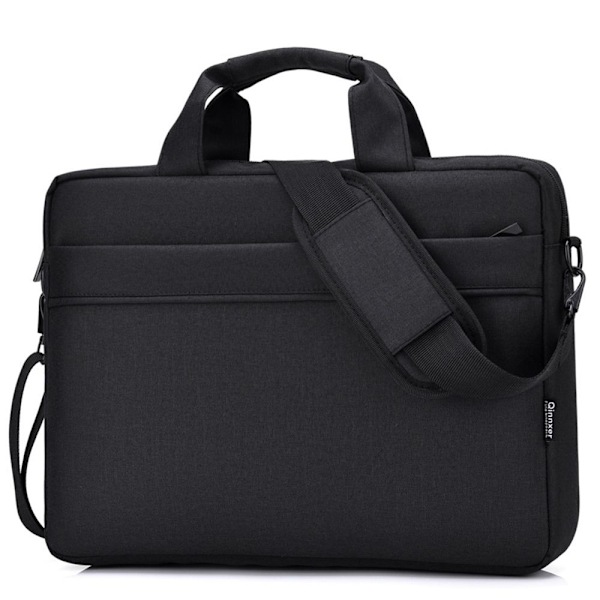 XJ-13 14 15 tums Datorväska Laptopfodral SVART 15,6 tum Svart