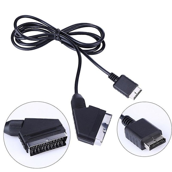 RGB Scart -kaapeli Playstation Ps1/ps2/ps3:lle