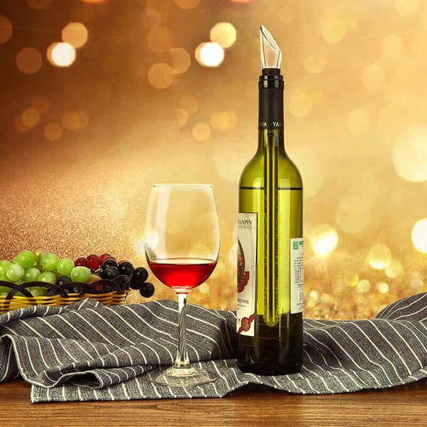 4-pak vinkølere i rustfrit stål med vinkølestav og beluftningsfunktion - FD18 --FA-