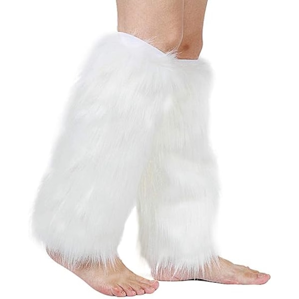 XJ-Damkostume Sexet Kunstpels Varme Fluffy Benvarmere/Støvleærmer/Støvlebeskyttere