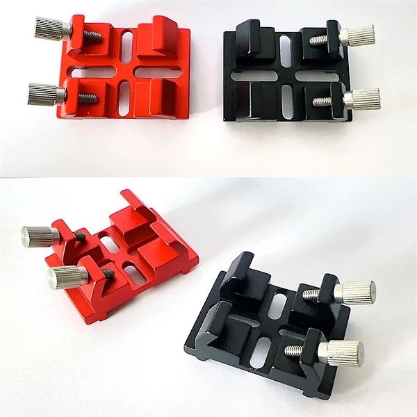 XJ-Teleskop Findersøker Base Dovetail Plate Base Astronomisk Teleskoptilbehør Dovetail Clamp Kamera Ad