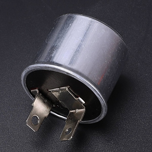 XJ-Klassisk bil blinkersenhet reläindikatorer 12V ljus blinkers 2 stift (YJD)
