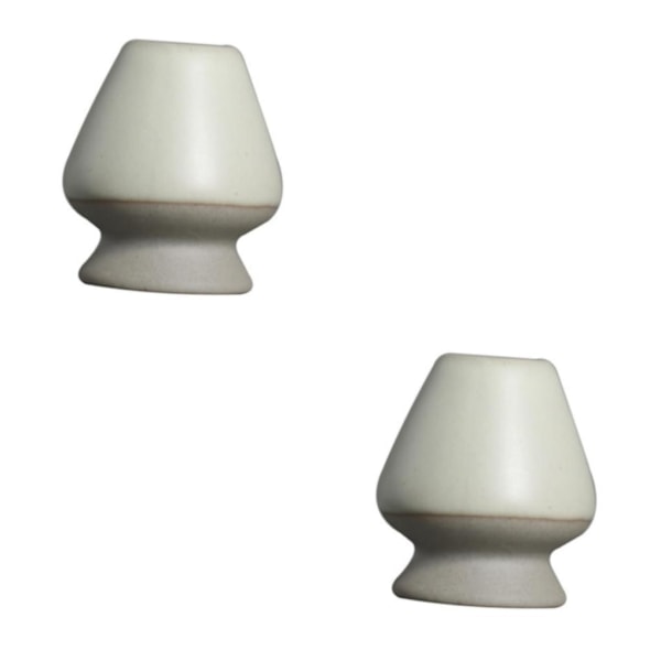 1/2/3 Handgjord Matcha Visphållare Te-ceremoni Teset för Ljusgrön 6 x 7cm 2S 2-pack Ljusgrön 6 x 7cm