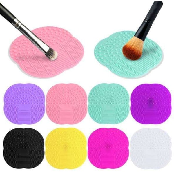 XJ-5-pak Brushegg | Børsterenser - rengør makeupbørster MultiColor