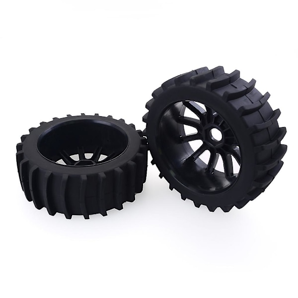 XJ-4 stk. 1/8 Rc Off Road Buggy Sne Sand Paddle Dæk Dæk Hjul Til Hpi Baja, sort