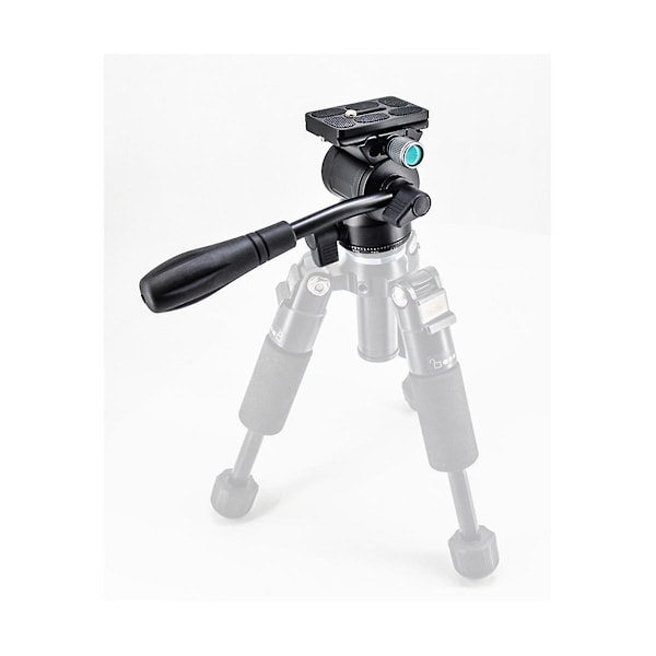XJ-Mini Panorama Stativhuvud Hydraulisk Vätska Video Dämpning Metallhuvud För Stativ Monopod Kamera Hållare