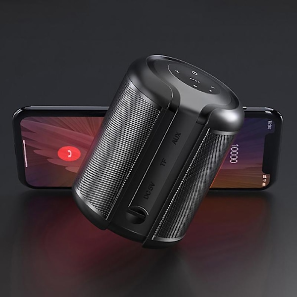 XJ-Trådlös Bluetooth-högtalare Subwoofer Minispelare Utomhus Bärbar Hög Volym Mobiltelefon Liten S