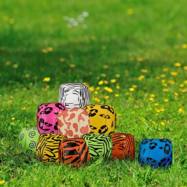 XJ-Jongleringsbollar med djurmotiv, 24-pack