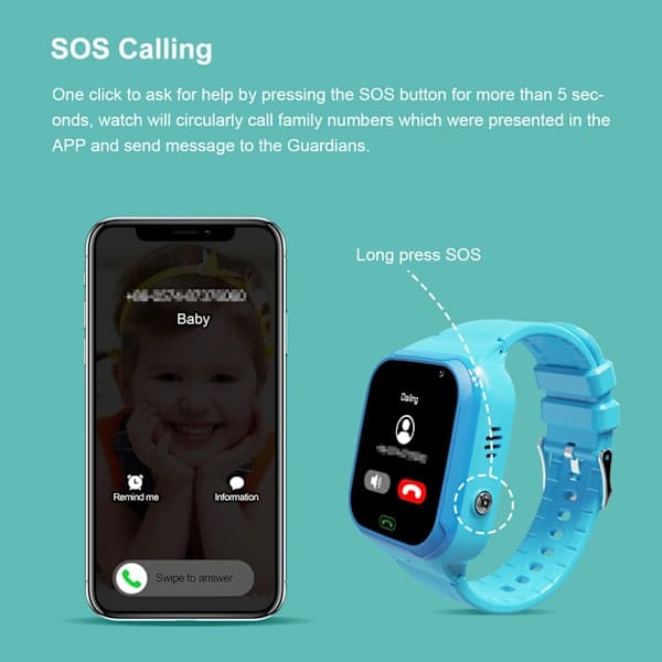 Smartwatch Børn Full Netcom med Betaling Telefon Video