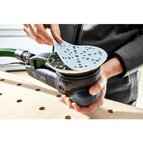1 fleksibel slipeplate for Festool eksentersliper 150 mm – M8-gjenge