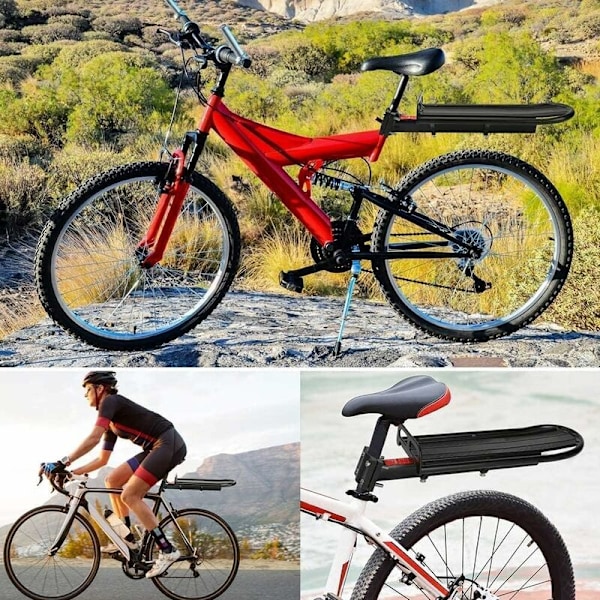 XJ-Cykelholder, Cykelbagagebærer, Universal Justerbar Rack, Cykeltilbehør, Lynkobling, Støtter cykelstativ, Maks. 10 kg,