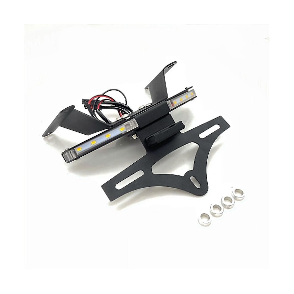 XJ-For Cb650r Cbr650r 2019 2020 Bakre Eliminator Skiltfeste Holder Brakett Med Led Blinklys