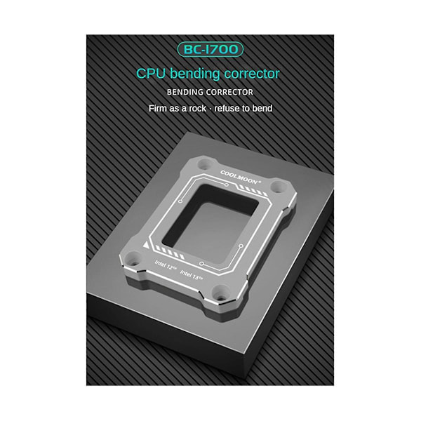 XJ-Bc-1700 12. generasjons CPU bøyekorreksjon fikserspenne LGA1700 spenne fiks erstatning aluminium