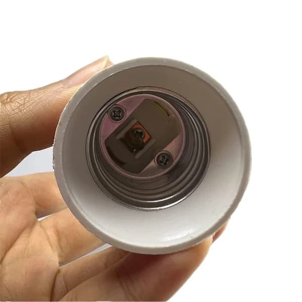 4-pakning E27 Sokkelforlenger 8-11 cm Kompatibel med E27 Lyspærer