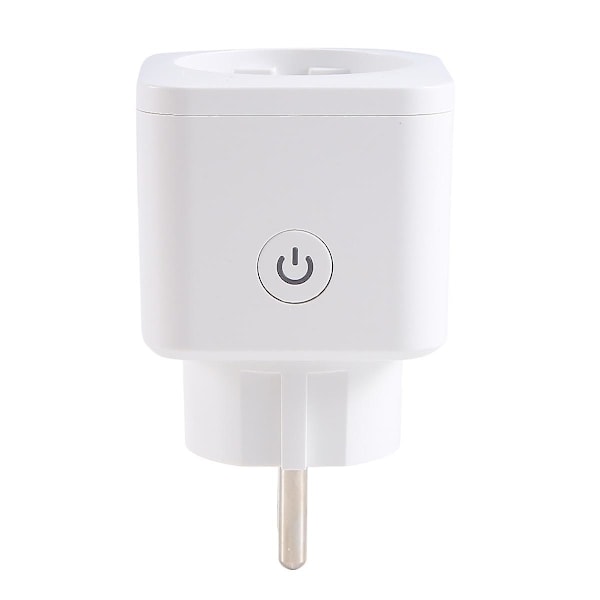 XJ-EU-stik 16A med Graffiti Wifi Smart Socket U-stik Fjernbetjening Timer Tænd/Sluk-kontakt