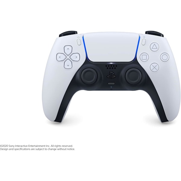 XJ-PS4 DualSense-kontroll vit 5. Utseende