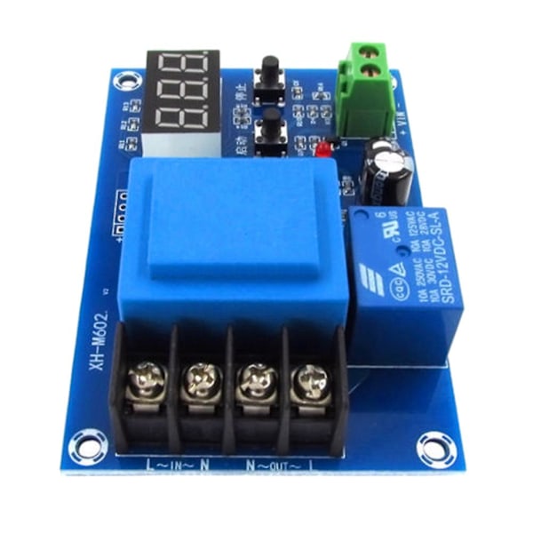 XJ-Xh-m602 Digital Kontroll Litiumbatteri Laddningskontroll Modul Batteriladdningskontroll Brytare Skydd