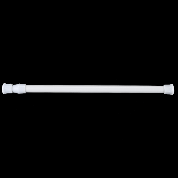 XJ-Teleskopisk Dusjstang Dusjforhengstang Teleskopstang Stang Dusj Hvit 30-50 Cm