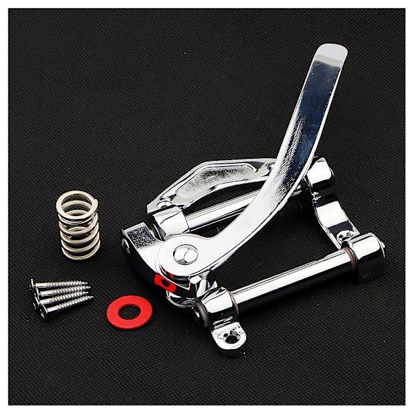 XJ-Gitarr Vibrato Stall Tremolo Platt Topp Kropp Tremolo Enhet Vibrato Brygga För Tele, Sg, Lp, Etc El