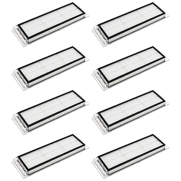 8 stk. Erstatnings-Hepafilter til Xiaomi Roborock S5 S50 S51 S55 S6 S6 Maxv S5 Max T6 T7 S4 Max S4 E5 E4 E20 E25 E35 C10