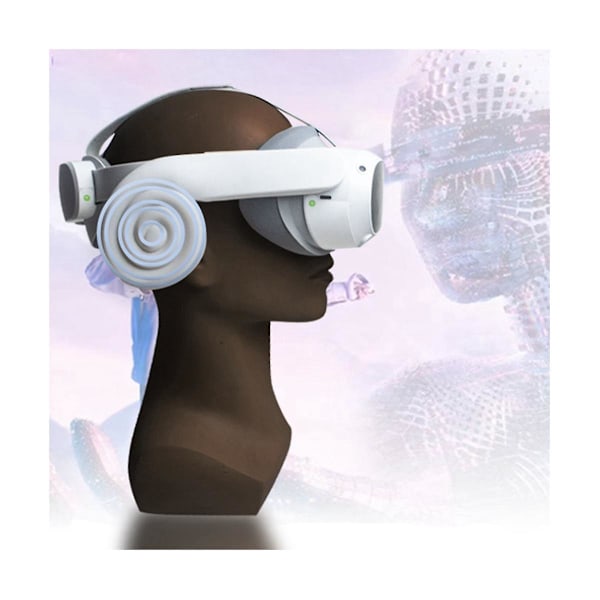 XJ-För Pico 4 Vr Headset Öronförbättrande Ljudlösning Förbättra Ljudeffekt Örontillbehör, svart