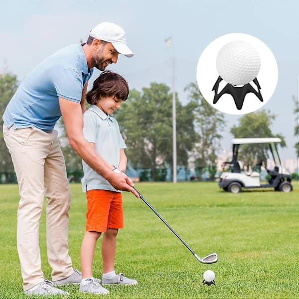 15 st Golfsimulator Tees, Plast Golf Tees Inomhus Golfmatta Tees Träning