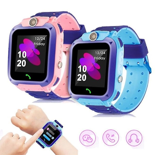 Børne Smart Watch 4g Gps Wifi Videoopkald Sos Tracker Vandtæt Børne Smartwatch Kamera
