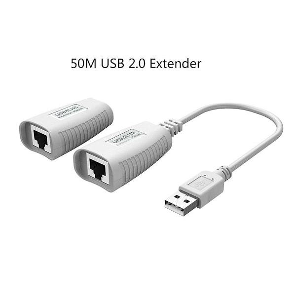 XJ-Usb til Rj45 Ethernet Adapter Usb 2.0 Rj45 Nettverkskort Utvider Usb Lan Rj45 Nettverkskort For Laptop