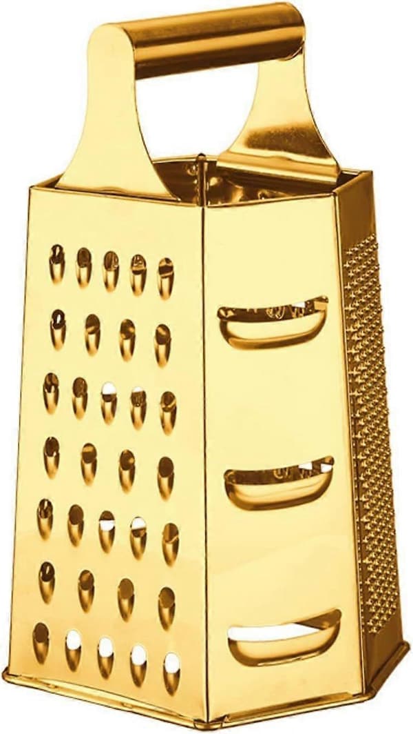 Gullristjern med 6 sider, multifunksjonell kutter i rustfritt stål til kjøkkenet