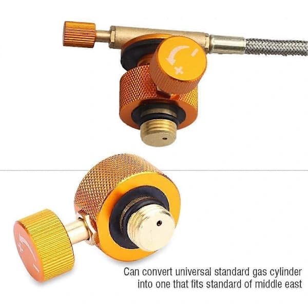 Gasflaskeadapter, Brænderadapter