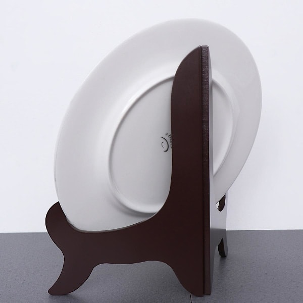 Teekagestativ Hvid Te Pu'er Tehylde Displaystativ Tekagestativ Tallerken Displaystativ Skrivebordsstativ Til Butik (klassisk 10 tommer til diameter 34-38 cm
