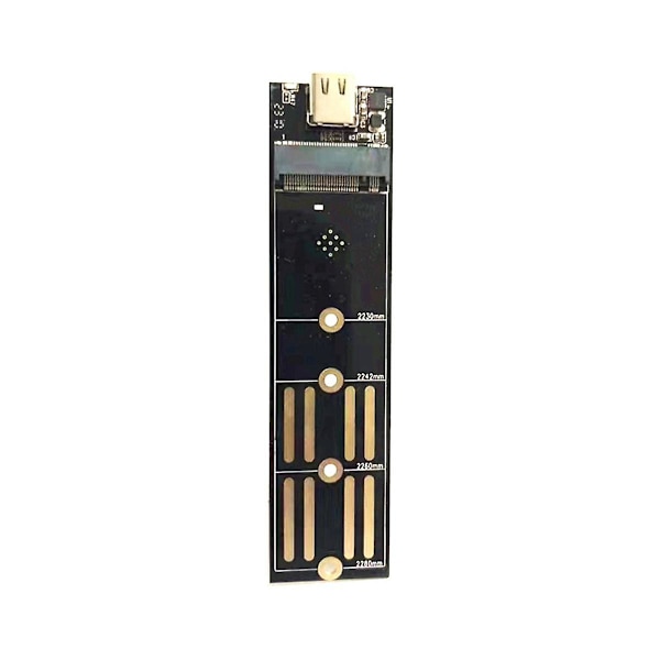XJ-M2 Solid-state Drive Adapter Nvme/ngff Dubbelprotokoll Till Usb 3.1 Sata Pcie Extern Läsare Adapter C