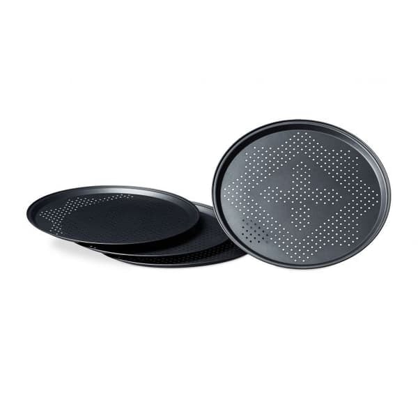XJ-Pizzaplåt perforerat set