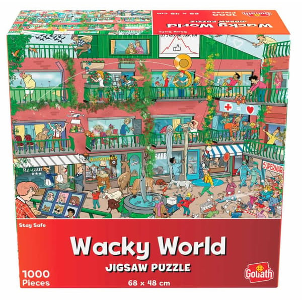XJ-Wacky World Håll Dig Säker 1000 Bitar