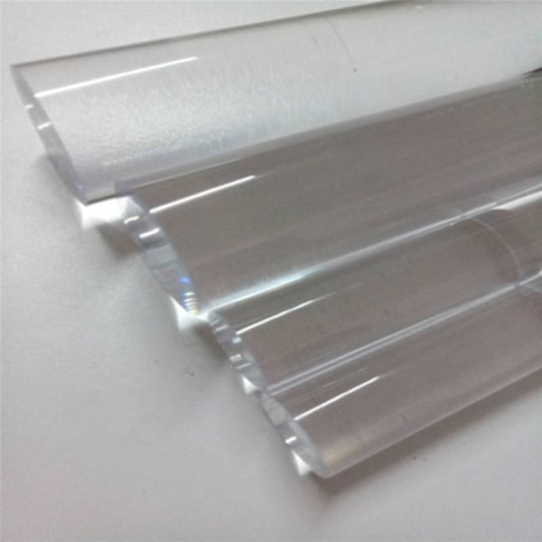 XJ-3mmx250mm Rund Form Solid Akryl Stang Pmma Ekstruderet Bar Klar 4 stk