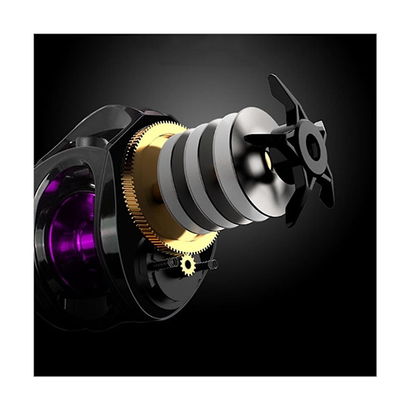 XJ-Fishing Dropper Hjul Langt Kast Anti Frying Line Fluefiskehjul Fiskehjul Dropper Hjul
