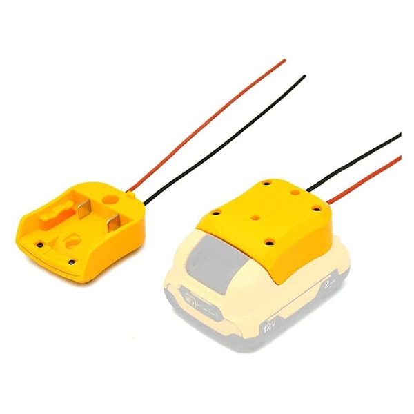 XJ-Dw12v DIY Batteriadapter För 10.8v-12v Li-ion Batteri Power Wheel Adapter Dockhållare Med 14 Awg