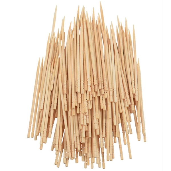 XJ-Bambu Hammastikut Pitopalvelu Cocktail Hedelmä Tikkuja 6,4cm Pitkä 600 Kpl