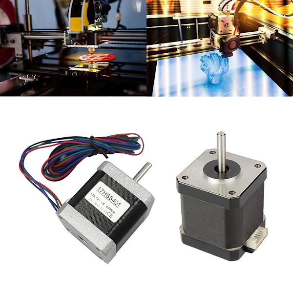 XJ-48mm Motor 17HS8401 Single Output Hybrid 42 Stepper Motor 2-Phase 4-Wire