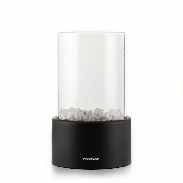 XJ-Bioethanolpejs - Jern og Glas - Ø 16 cm