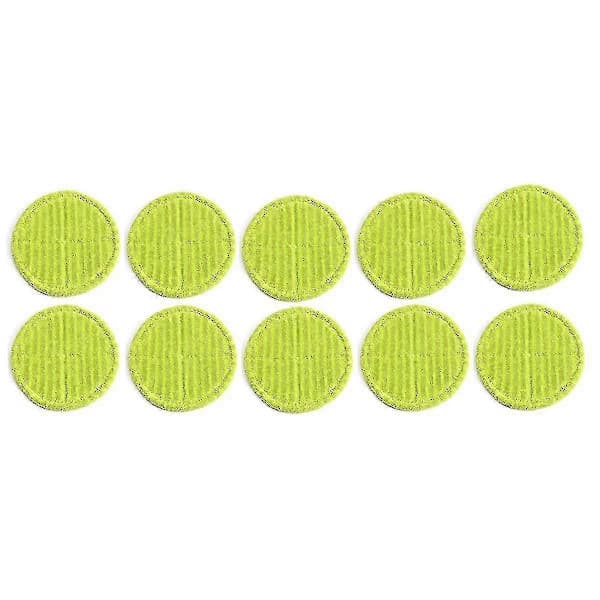 10-pack Ångmopp Mikrofiberkuddar - Kompatibla med alla golv och ytor