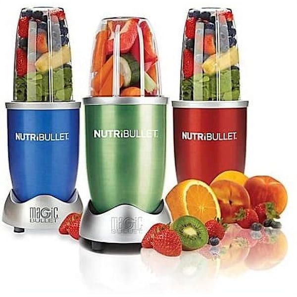 XJ Ersättningsdelar för NutriBullet Pro 900w/ 600w Blender - 2-pack höga muggar