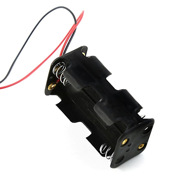 XJ-4pakning 6v 4xAA Batteribeholder Etui Holder Pakke Boks Jst Plugg Mottaker Kompatibel Hsp Redcat 1/8 1/10 Rc Nitro Power Bil Lastebil