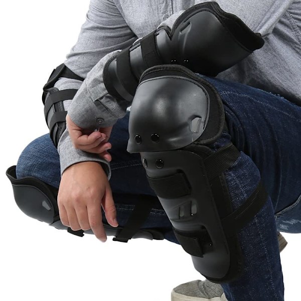 XJ-Motorcykel Rygbeskytter Beskyttelsesudstyr Knæbeskyttere Motocross Knæ Albue Beskyttere Unisex Motorcykel Panser Beskyttelses Tilbehør