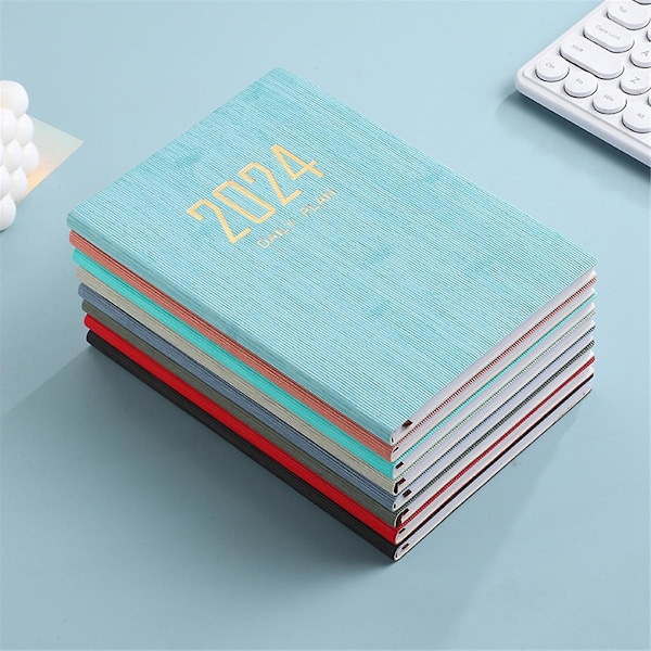 XJ-8 stk. 2024 Lommeplanlægger/lommekalender Ugentlig & Månedlig Planlægger 3,1x4,2 tommer, Agendaplanlægger Og S