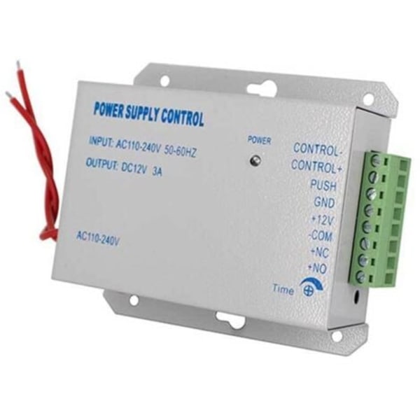 AC 110-240 V til DC 12 V 3 A 36 W Strømforsyning for adgangskontrollsystem, transformator for adgangskontroll, adgangskontrollkontroller
