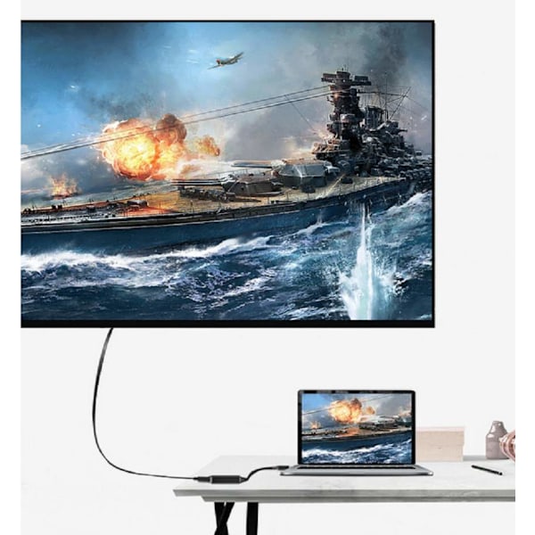 XJ-INF USB-C til HDMI adapter 4K